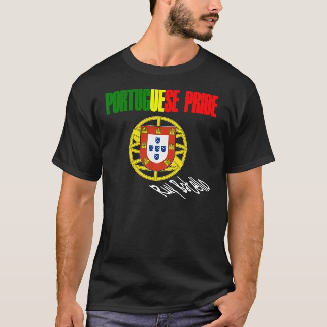 Ruy Batello portugisisk prideskjorta Tee Shirt (Framsida)