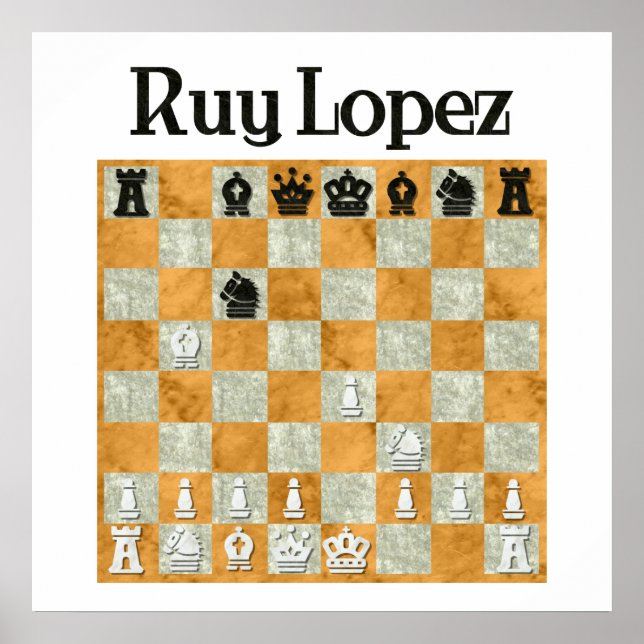 Ruy Lopez Poster (Framsidan)
