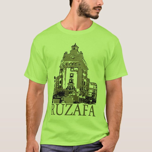Ruzafa - Valencia T-shirt (Framsida)