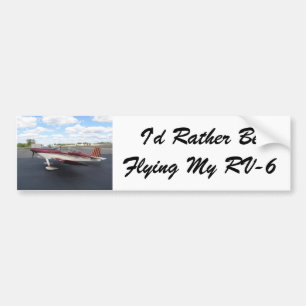 RV-6-luftfartyg Bildekal