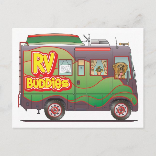 RV Buddies-postkort Vykort (Framsida)