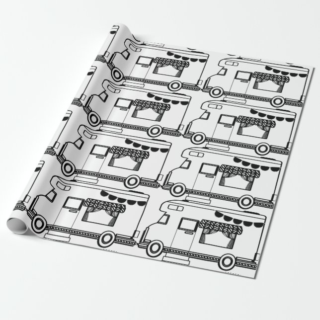 RV Camper Caravan Thunder_Cove Presentpapper (Utrullad)