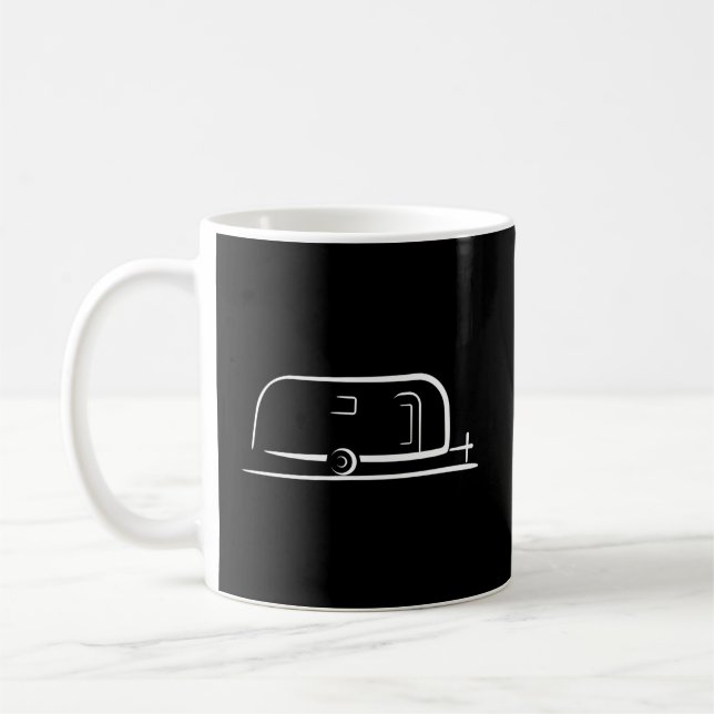 Rv Camper Trailer Kaffemugg (Vänster)