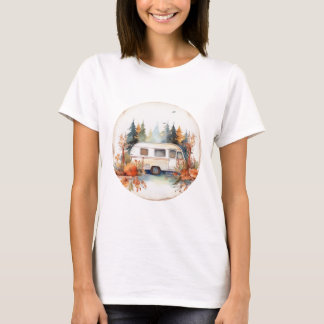 RV Camping in Skogen, RV Camper T Shirt