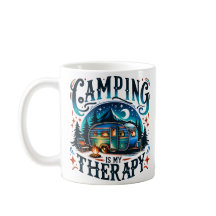 RV Camping Kaffemugge Omslag | Rolig Camping Livss