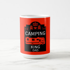 RV Camping Kung USA Kaffemugg