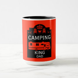RV Camping Kung USA Mugg