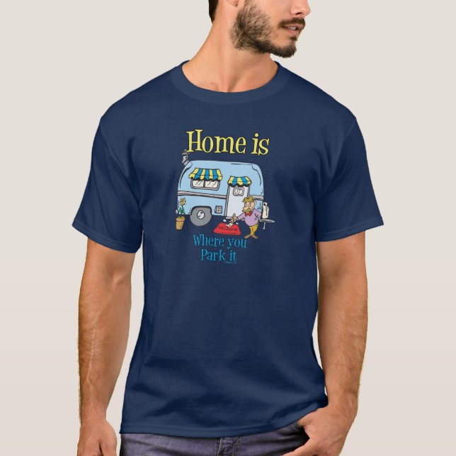 Rv Camping T-shirt (Framsida)