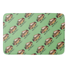 RV Camping Tält-släpvagnens hem är där du parkerar Badrumsmatta