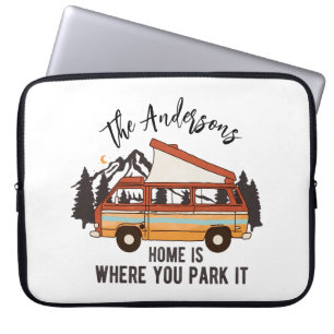 RV Camping Tält-släpvagnshem är där man parkerar d Laptop Fodral