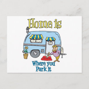 Rv Camping Vykort