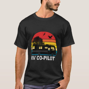 Rv Co-Pilot Camg Motorhome Travel T Shirt