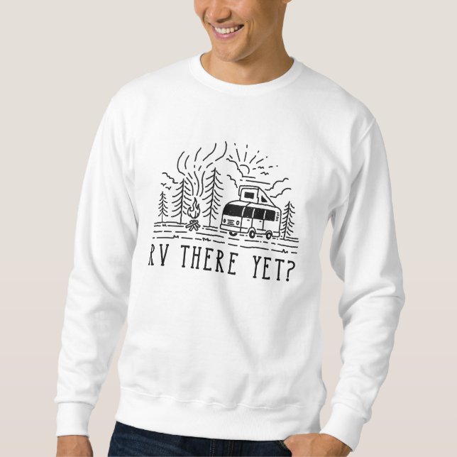 RV där än Lång Ärmad Tröja (Framsida)