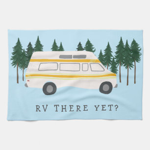 RV DÄR ÄNNU? Campervan som campar den RVing Kökshandduk