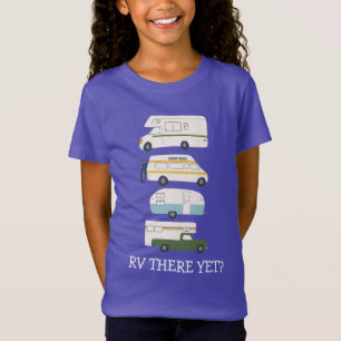 RV DÄR ÄNNU? Campervan vanlife RV Trailer ANPASSNI T Shirt