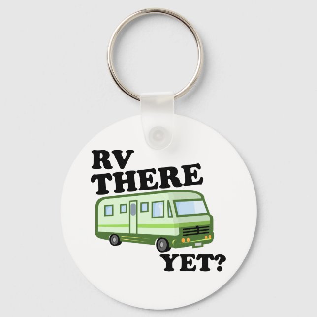 RV DÄR ÄNNU? (grön) Nyckelring (Framsida)