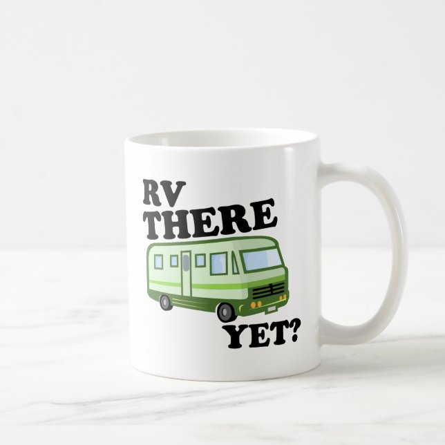RV DÄR ÄNNU? (grönt) Kaffemugg (Höger)