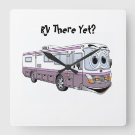 RV DÄR ÄNNU KLASS A CLOCK FYRKANTIG KLOCKA