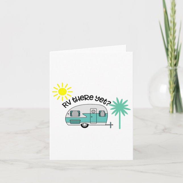 Rv där ännu Shirt Cute Rv Trailer Camping Pajama Kort (Framsida)