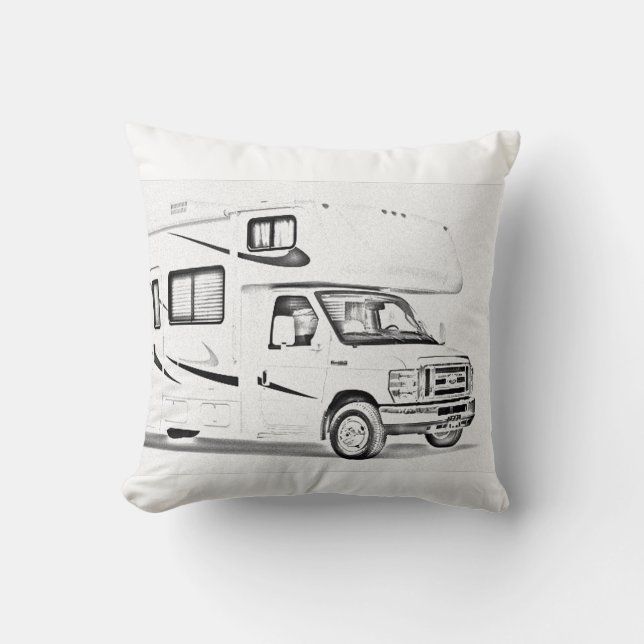"Rv-" designdekorativ kudde (Framsida)