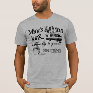 Rv-formatmaterier - anpassade! t-shirt