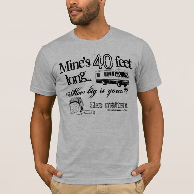 Rv-formatmaterier - anpassade! t-shirt (Framsida)