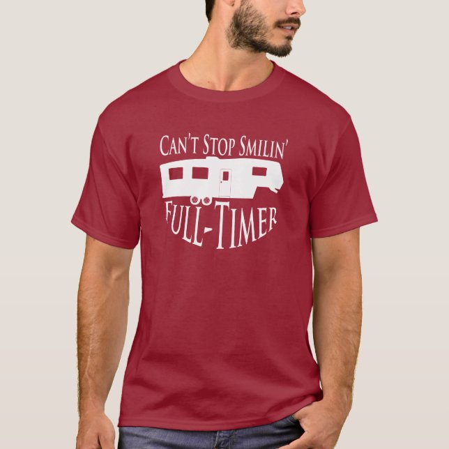 Rv-Fulltimer - 5th rullar T-tröja T-shirt (Framsida)