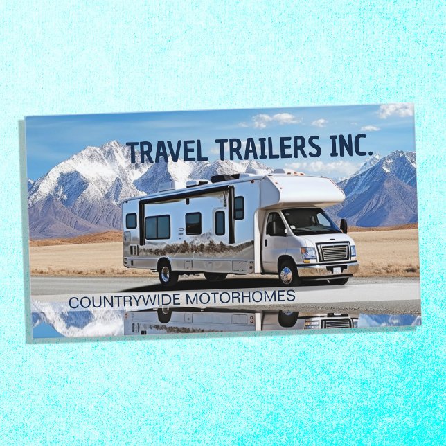RV Hyresservice Visitkort (RV Rental Service Business Cards)