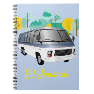 RV Journal Travel Resa Vacation Notes Anteckningsbok