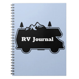 RV Journal Travel Resa Vacation Notes Anteckningsbok