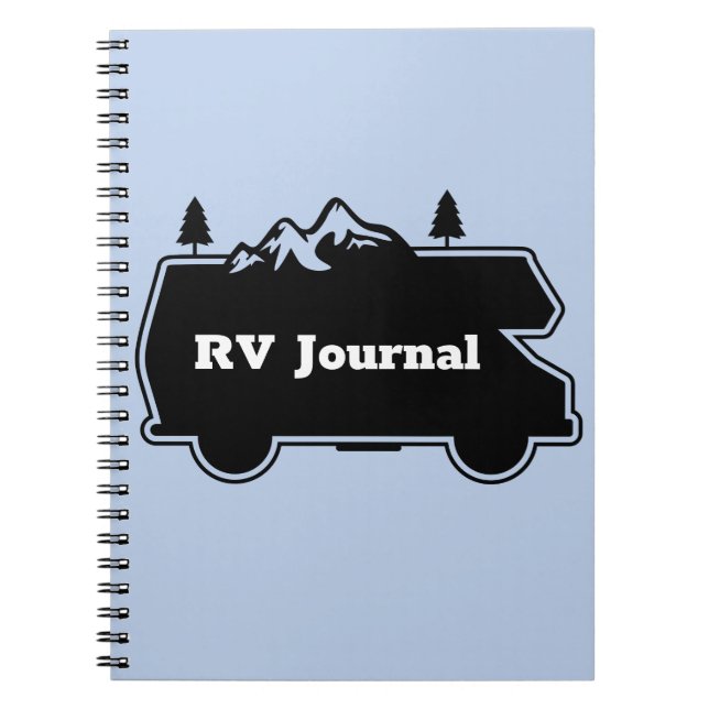 RV Journal Travel Resa Vacation Notes Anteckningsbok (Framsidan)