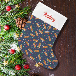 RV-kamera av klass C, brödbröd, Personlig Stor Julstrumpa