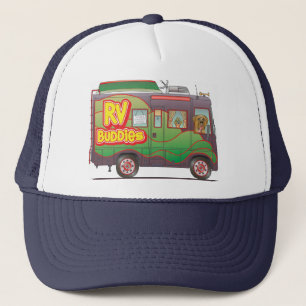 Rv-kompislock Truckerkeps