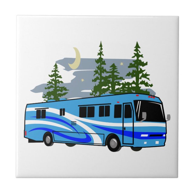 RV Motorhem Kakelplatta (Framsidan)
