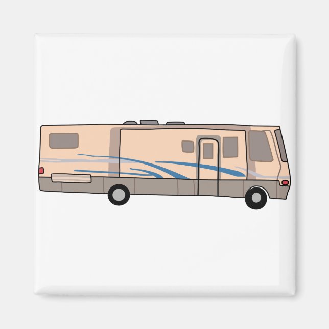 RV Motorhem Magnet (Framsidan)