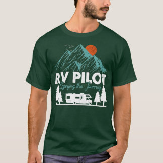 RV Pilot som anjon på resan T Shirt