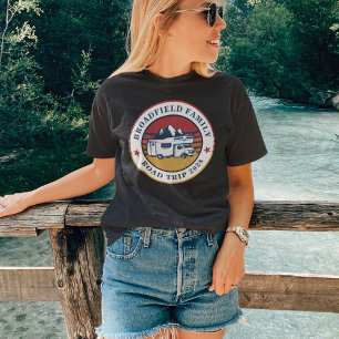 RV Road Resa Mamma Matching Family Vacation Camper T Shirt