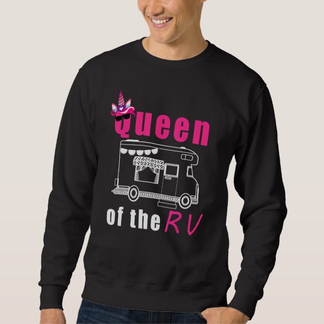 RV TEE:s (RV TEE) Coola kvinnlig Fullt Tim Lång Ärmad Tröja (Framsida)