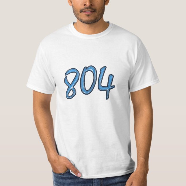 RVA 804 Områdeskod Tee Shirt (Framsida)