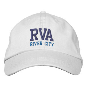 ’RVA River City’ Embroided Baseball Cap Broderad Keps
