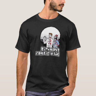 rvazombien går mörka färger för grundläggande tee shirt