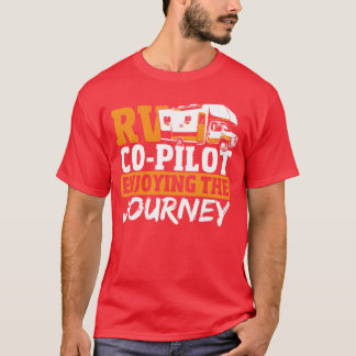 RVCopilot Njutande av resan husbilscamping familj T Shirt