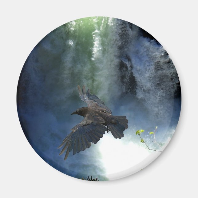 RVEN & VATTEN FALL Nature Gifts Magnet (Framsidan)