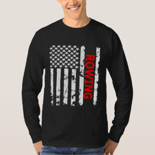 Rving USA flagga för amerikaner T Shirt