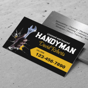 RVS (handyman Maintenance Professionell RVS) Visitkort