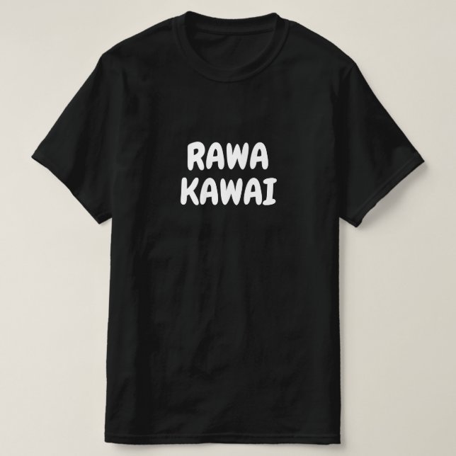 Rwa kawai - Bara dansa på Hausa T Shirt (Design framsida)