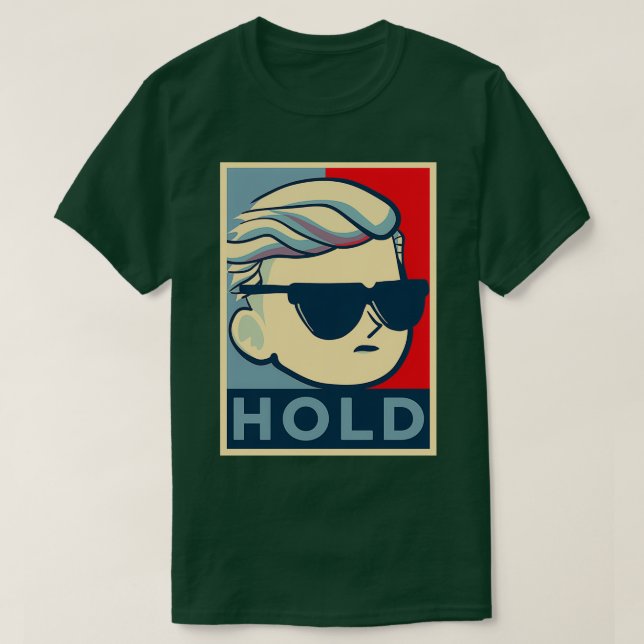 Rwallstreetbets HOLD T Shirt (Design framsida)