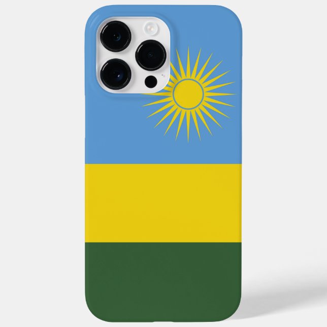 Rwanda flagga (Baksida)