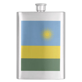 Rwanda flagga fickplunta
