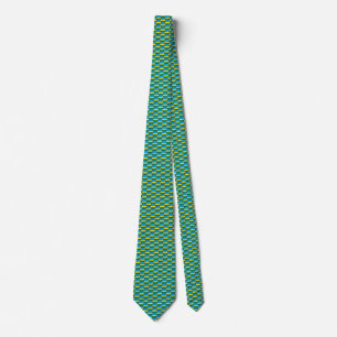 Rwanda Flagga Honeycomb Tie Slips